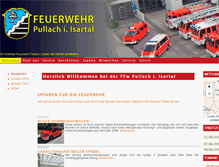 Tablet Screenshot of feuerwehr-pullach.de